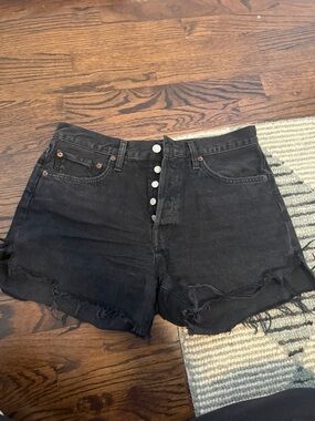 Agolde Parker Denim Shorts